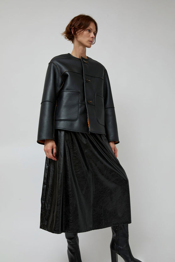 No.6 Niels Reversible Jacket in Ochre