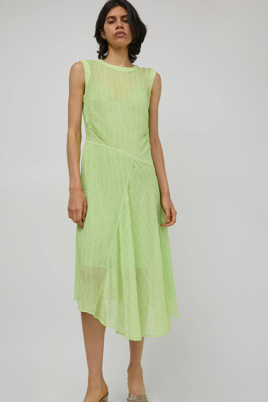 No.6 Nina Dress in Lime