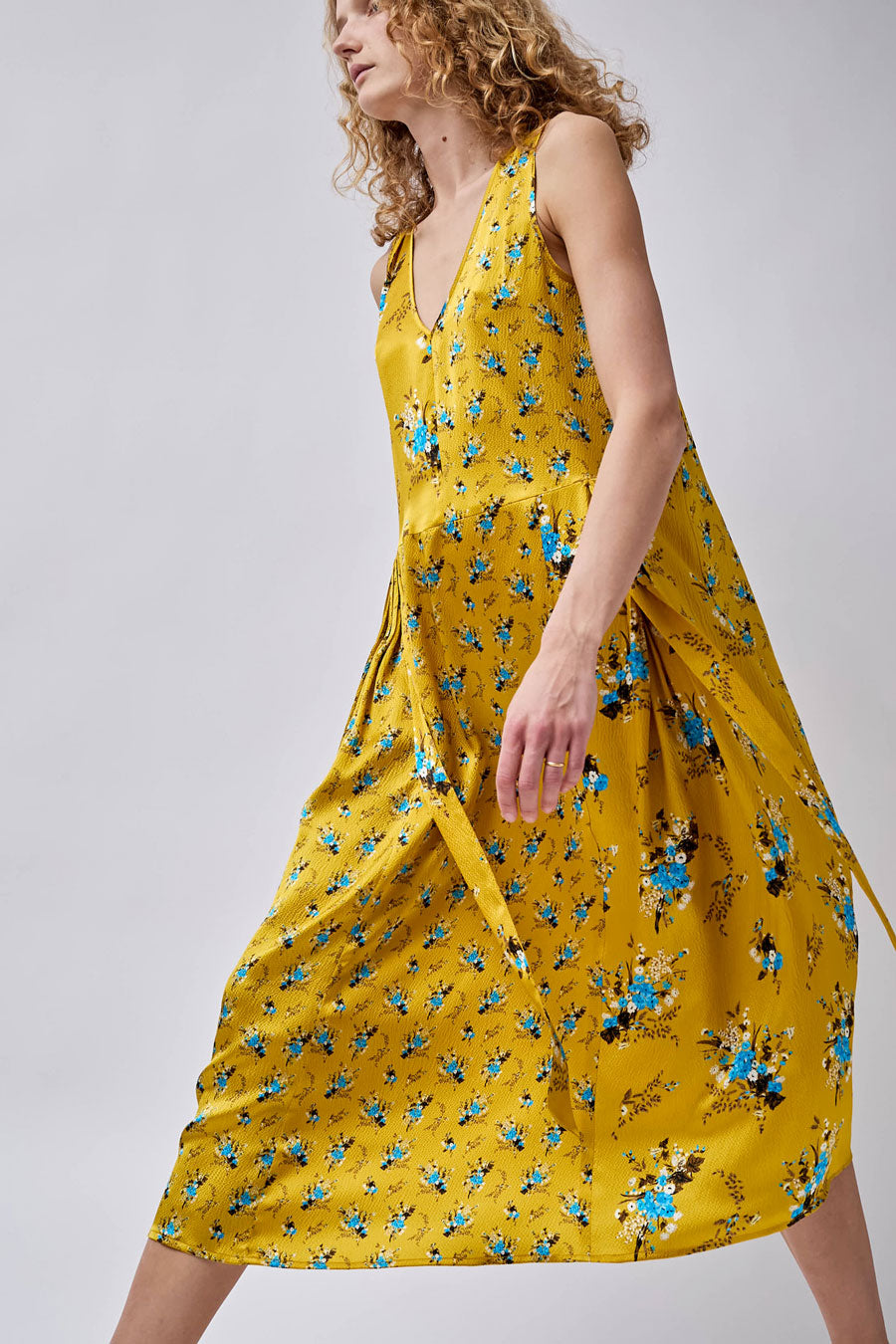 No.6 Orlean Dress in Gold Bouquet