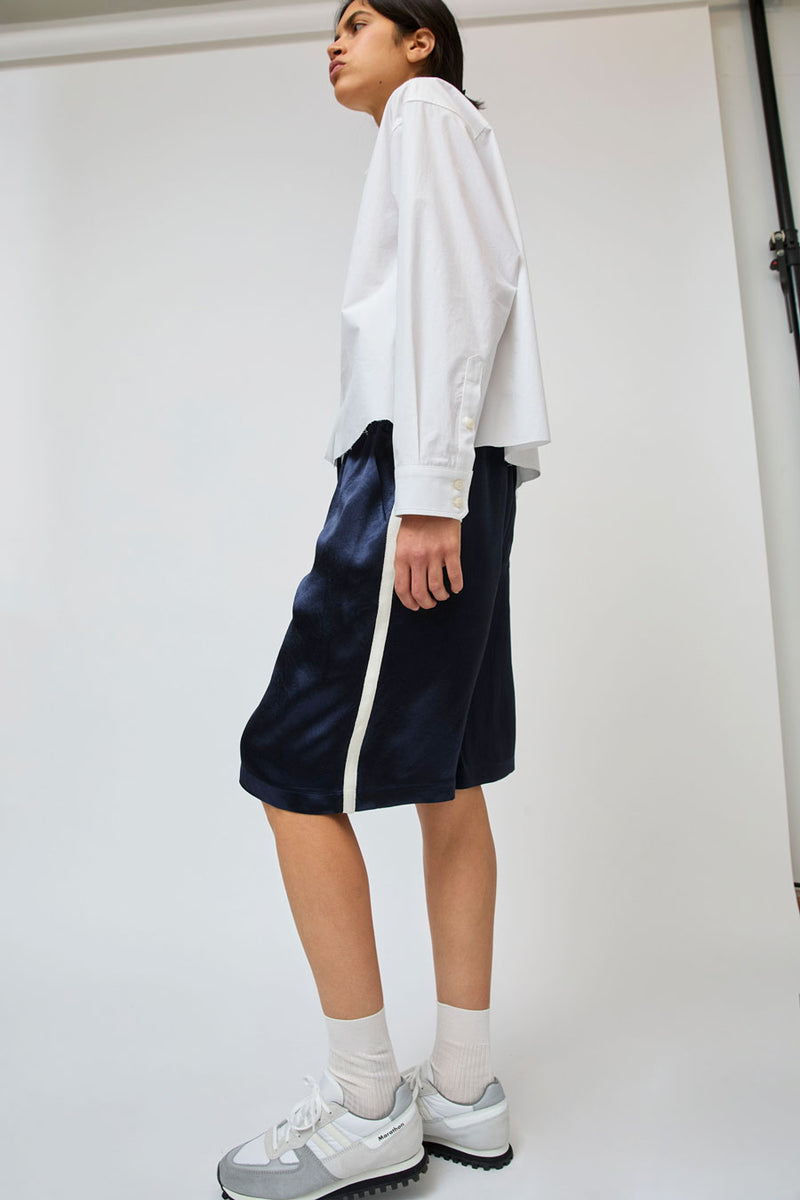 No.6 Polo Short in Navy