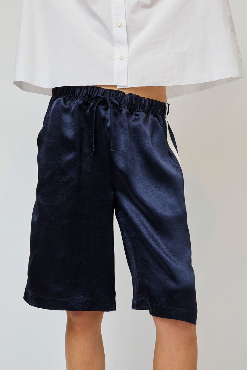 No.6 Polo Short in Navy