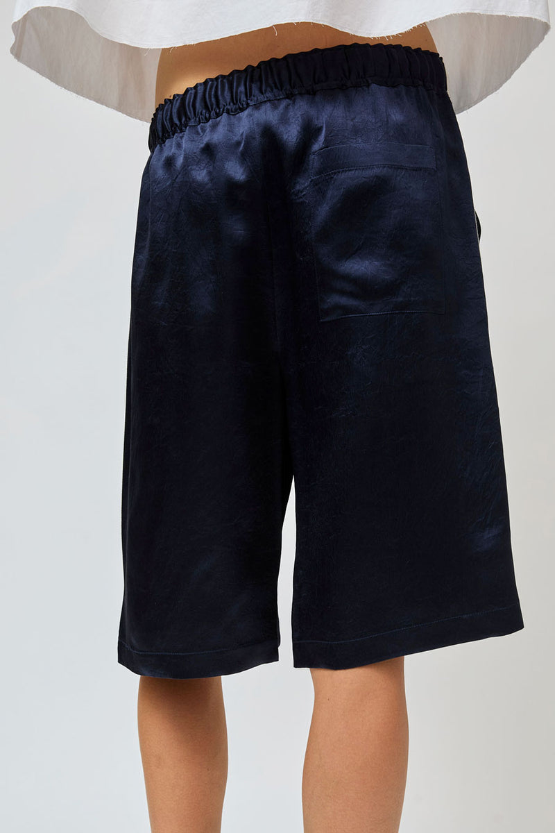 No.6 Polo Short in Navy