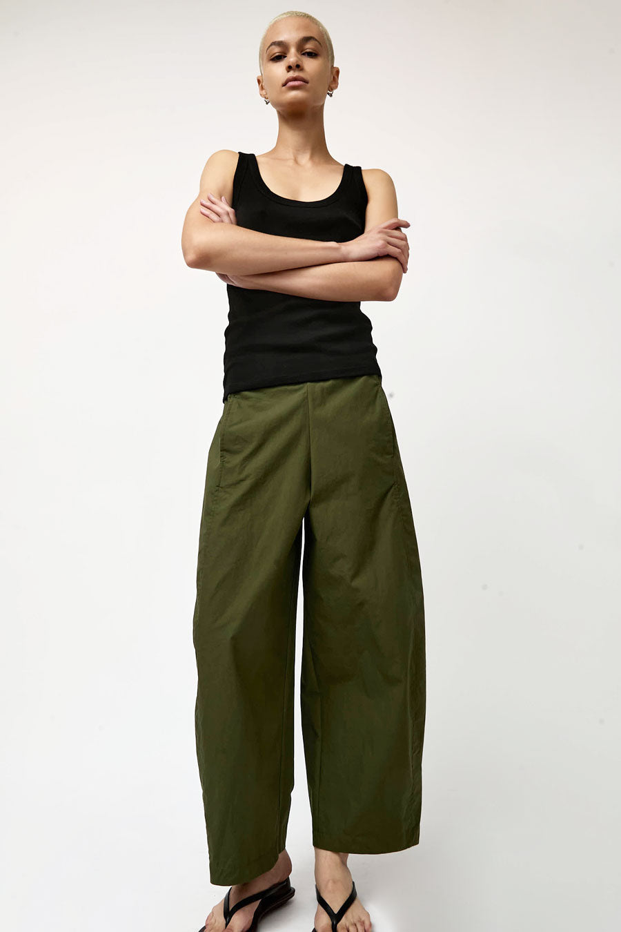 No.6 Porter Pant in Olive