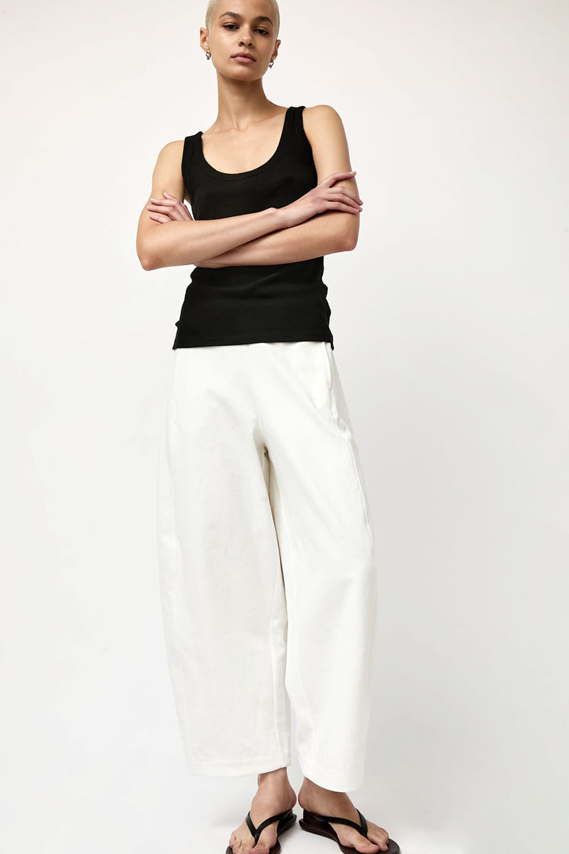 No.6 Porter Pant in White