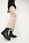 No.6 Pull on Crepe Sole Boot in Nero