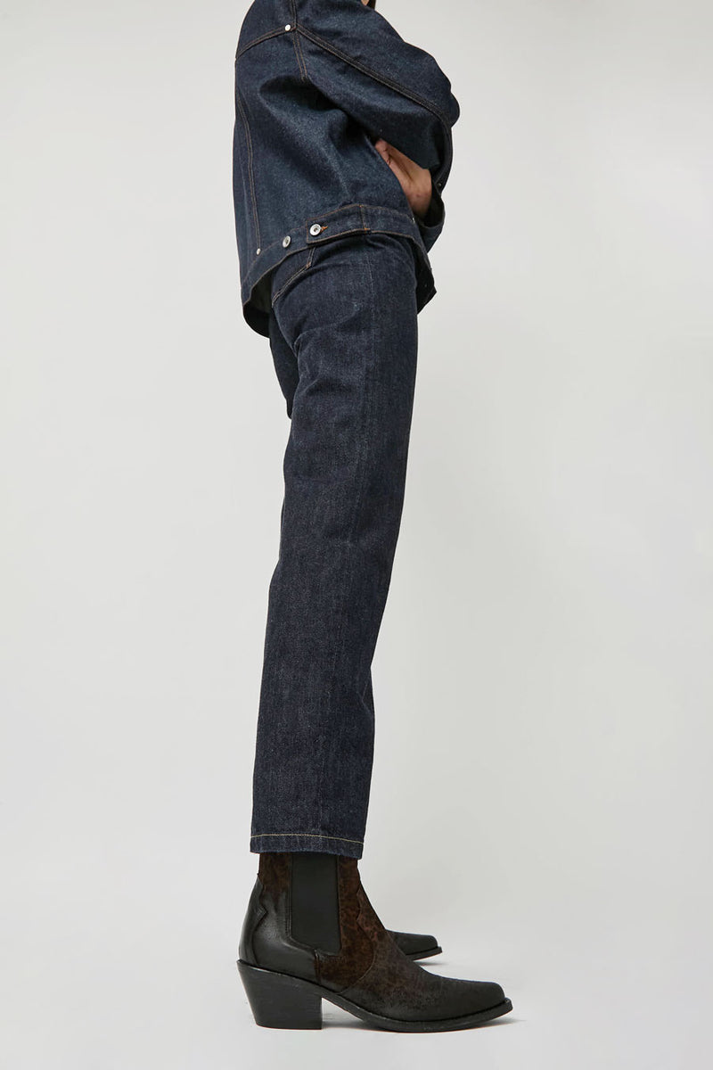 No.6 Pull on Low Western Boot in Dark Leopard