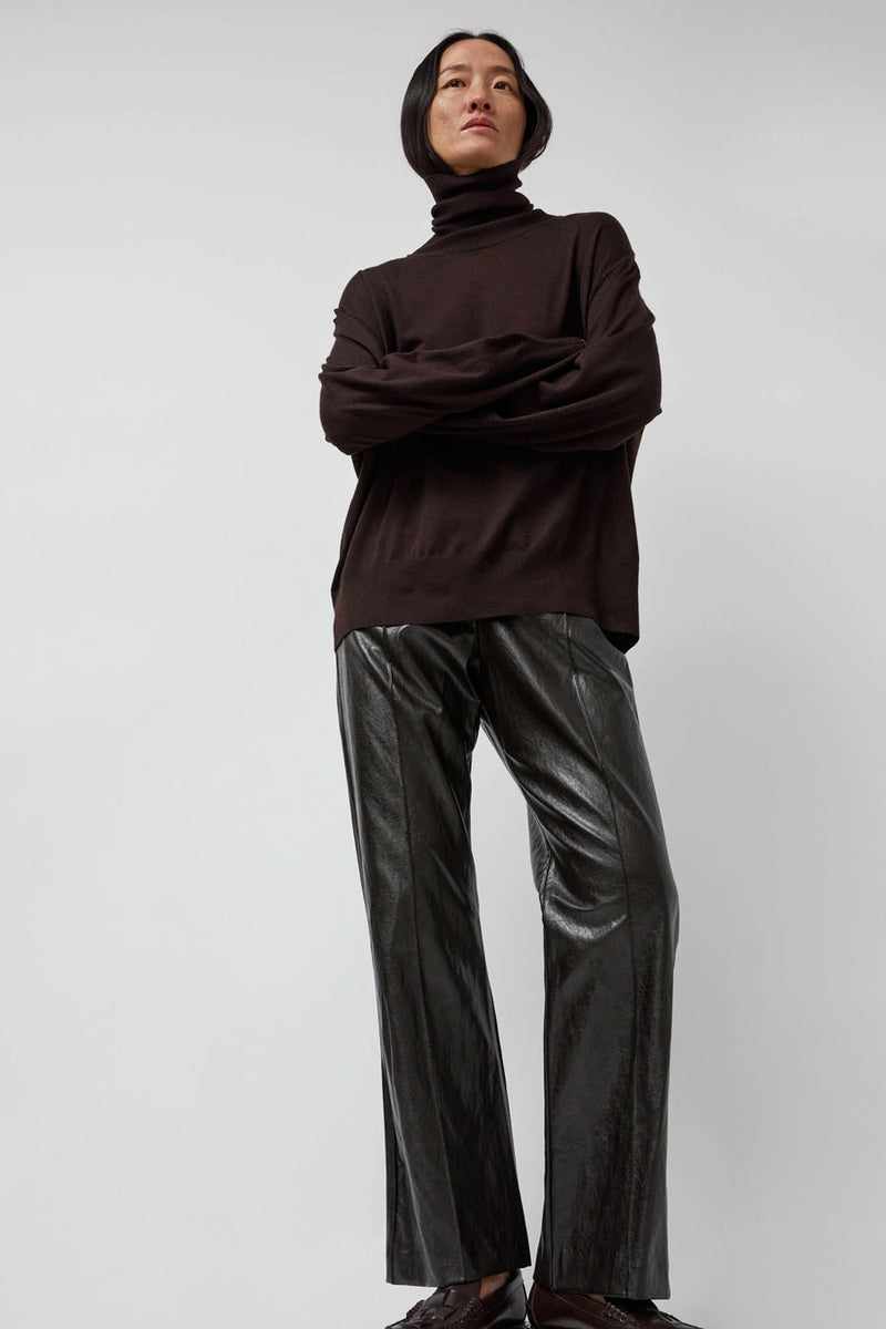 No.6 Quinlan Pant in Brown