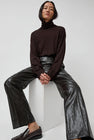 No.6 Quinlan Pant in Brown