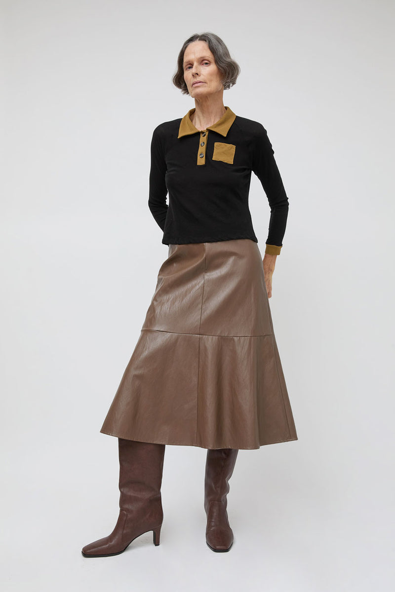 No.6 Raffi Top in Black