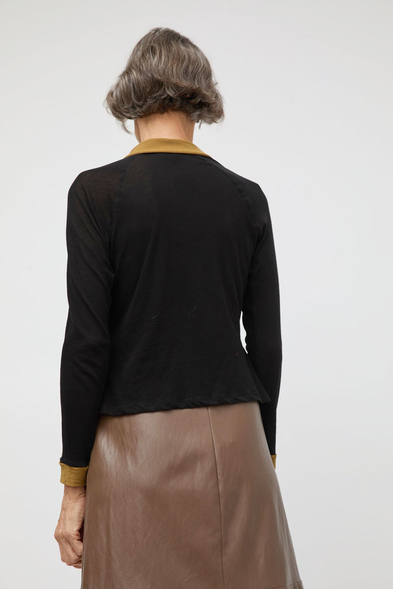 No.6 Raffi Top in Black