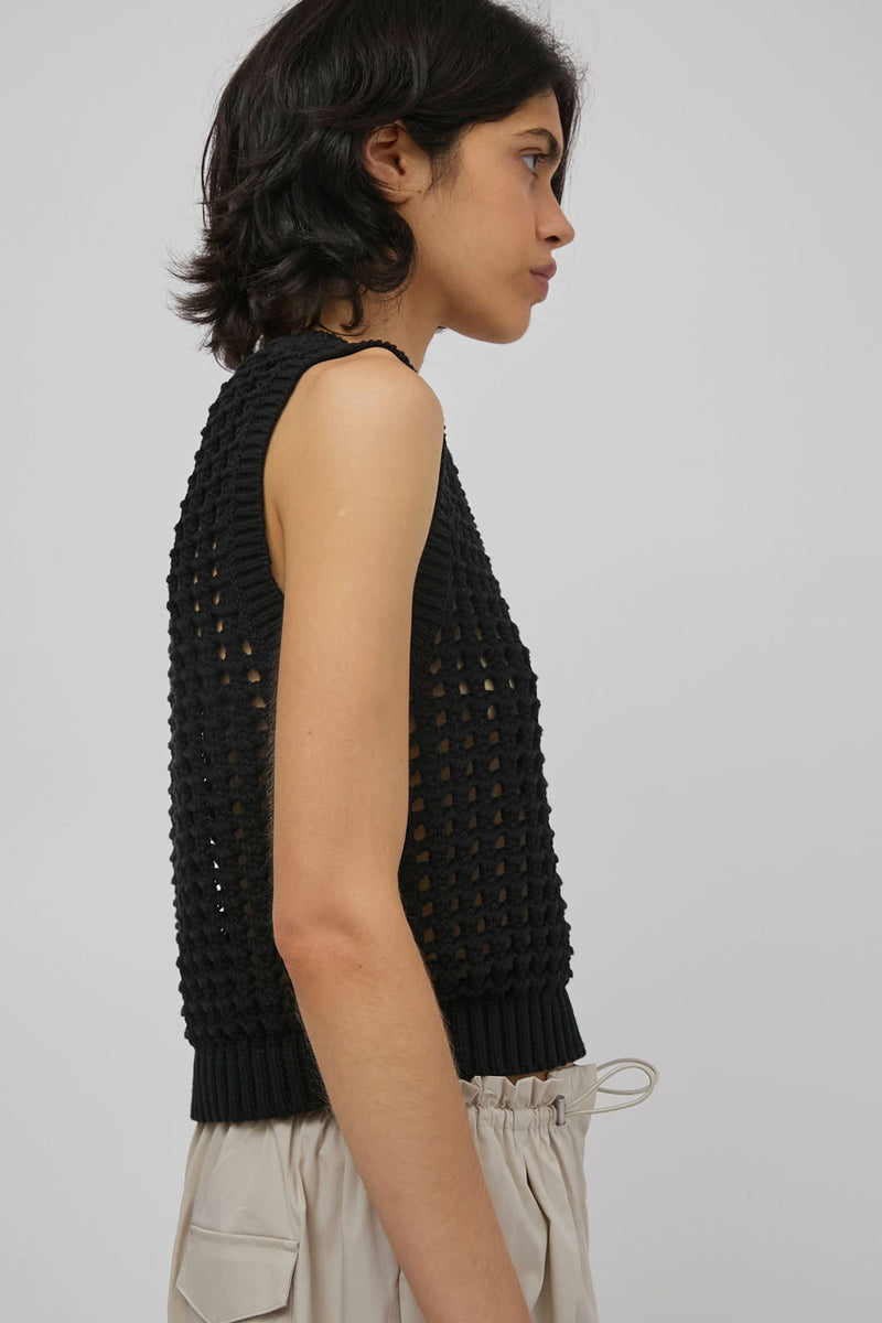 No.6 Reed Tank in Black