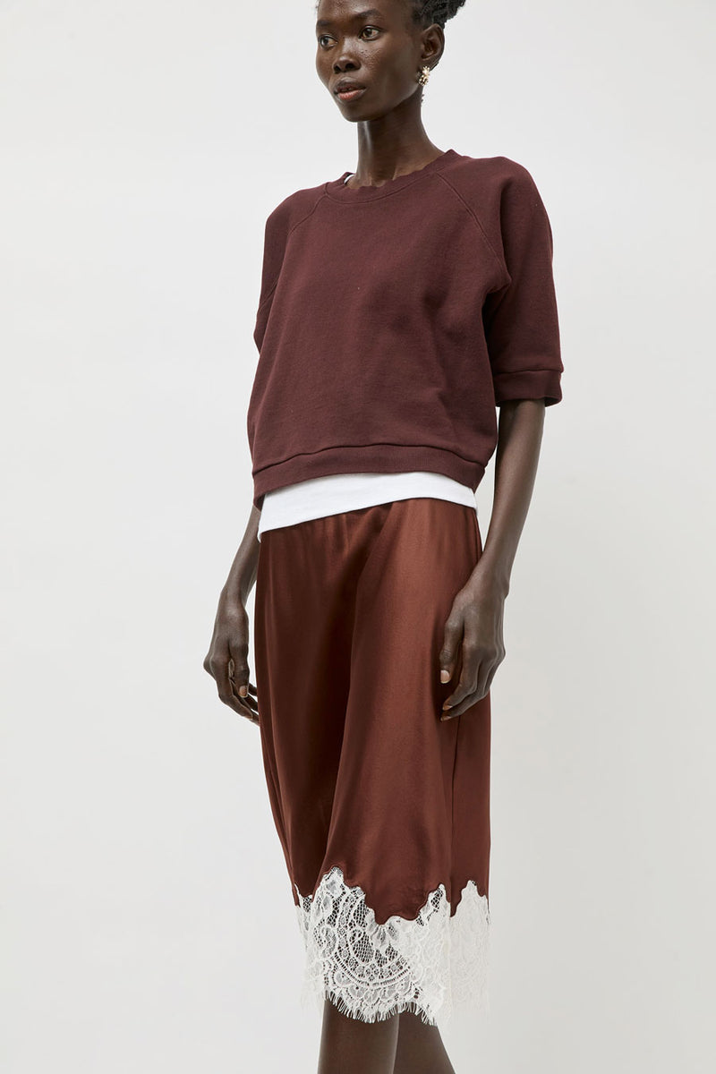 No.6 Reina Skirt in Rust
