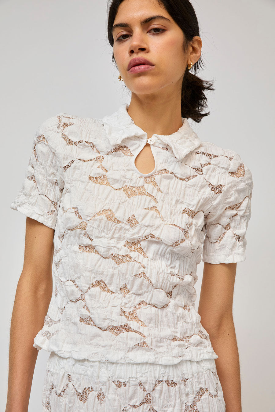 No.6 Rema Top in White