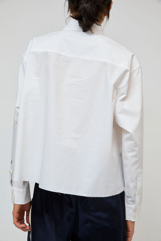 No.6 River Shirt in White – No.6 Store