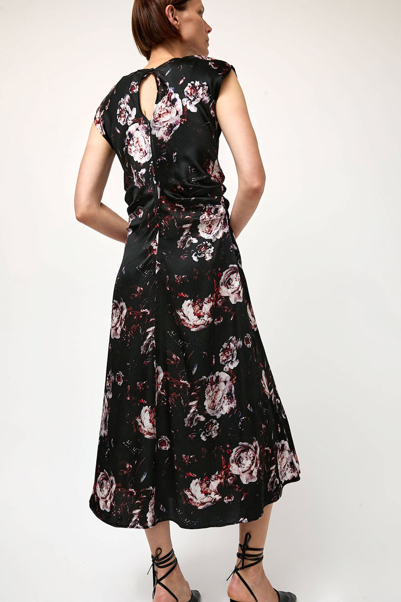 No.6 Rochelle Dress in Black Rose