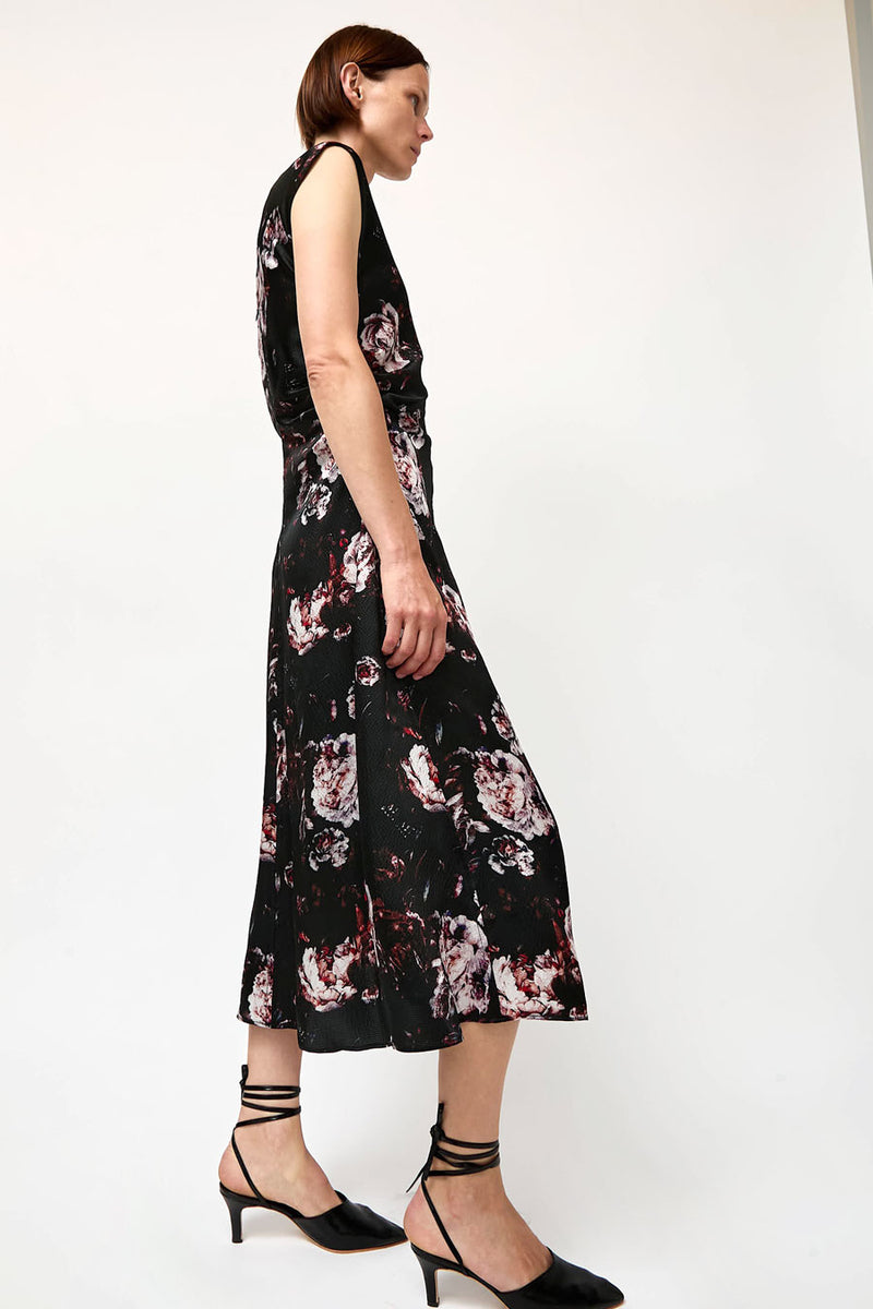 No.6 Rochelle Dress in Black Rose