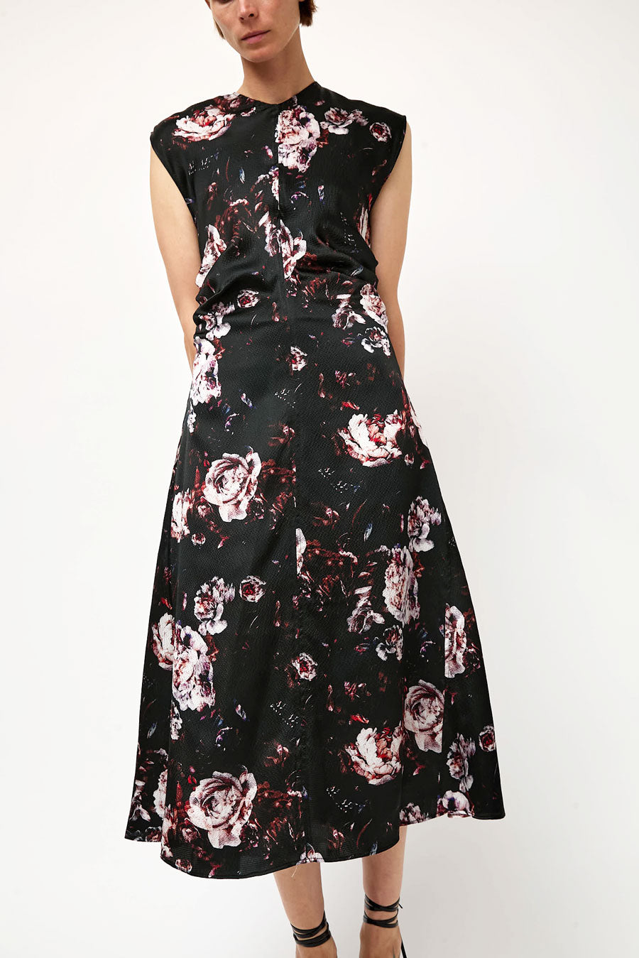 No.6 Rochelle Dress in Black Rose