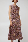 No.6 Rochelle Dress in Pink Ink Blot