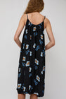 No.6 Ruby Dress in Black and Blue Amalfi