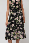 No.6 Sister Skirt in Black and Mauve Floral