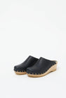 No.6 Sophie Studded Clog on Mid Wedge in Indigo