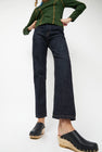 No.6 Sophie Studded Clog on Mid Wedge in Indigo