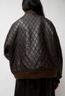 No.6 Theo Bomber in Brown Diamond