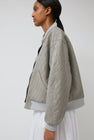 No.6 Theo Bomber in Grey Diamond