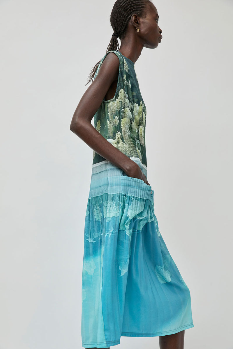 No.6 Tierney Dress in Bellport Blue