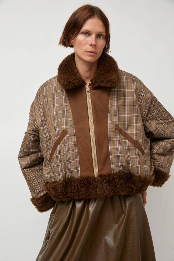 No.6 Wicke Jacket in Chocolate