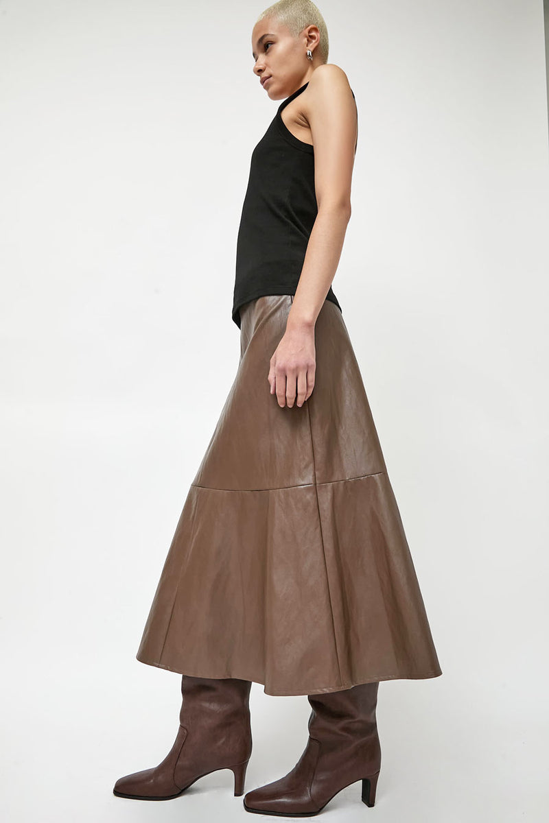 No.6 Wren Skirt in Cocoa