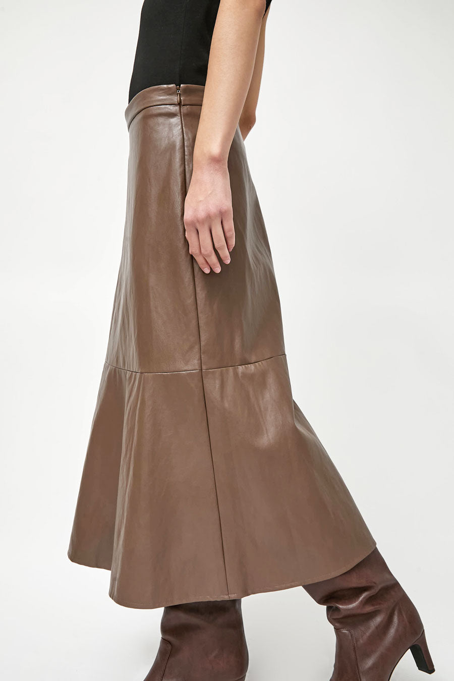No.6 Wren Skirt in Cocoa