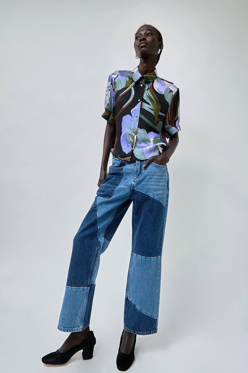 No.6 Chloe Top in Peony