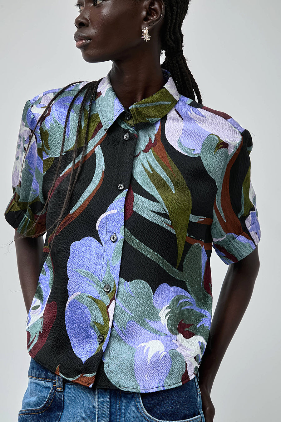 No.6 Chloe Top in Peony