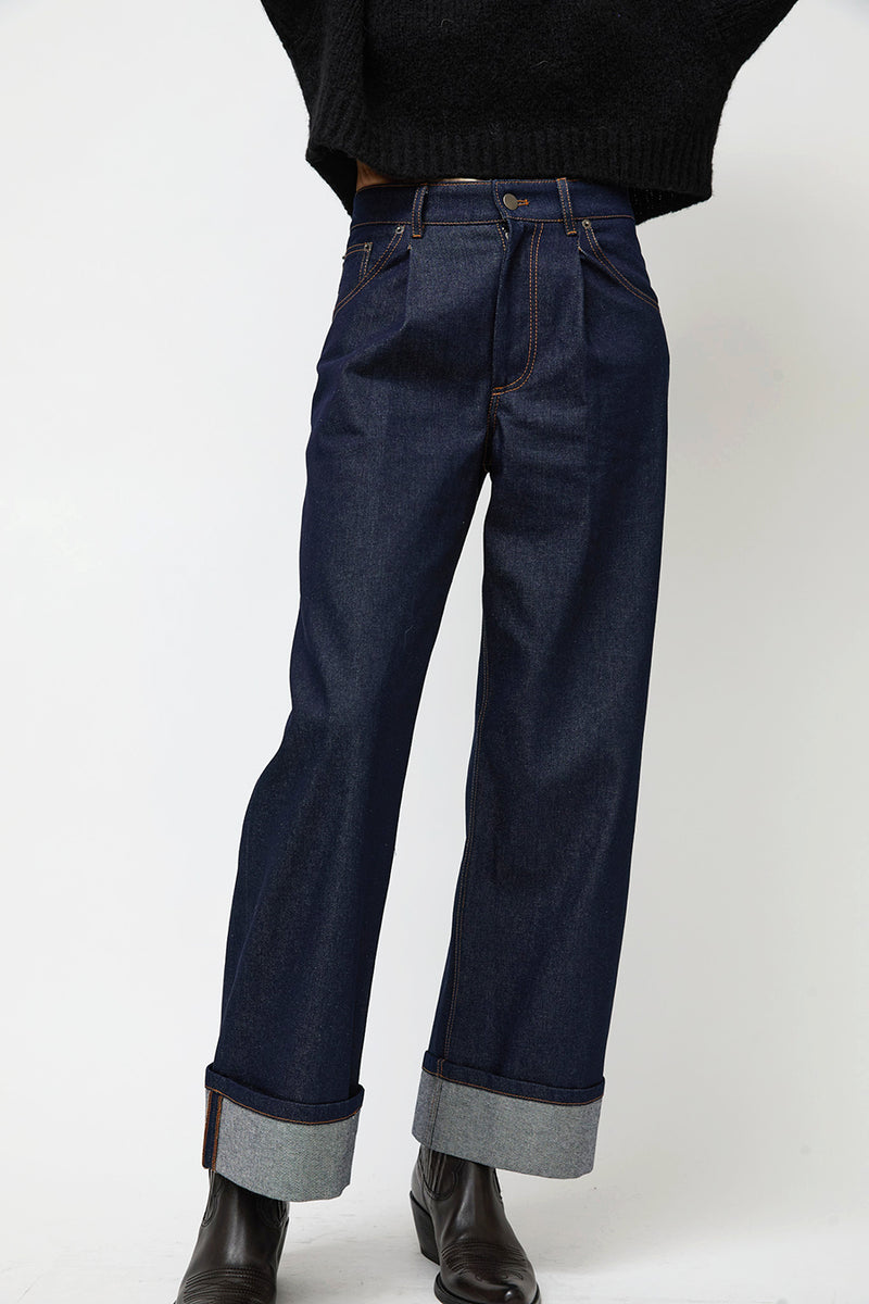 No.6 Colm Pant in Denim
