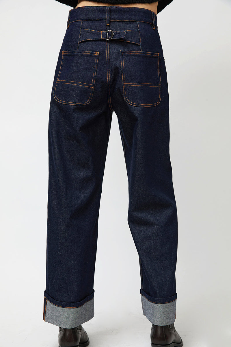 No.6 Colm Pant in Denim