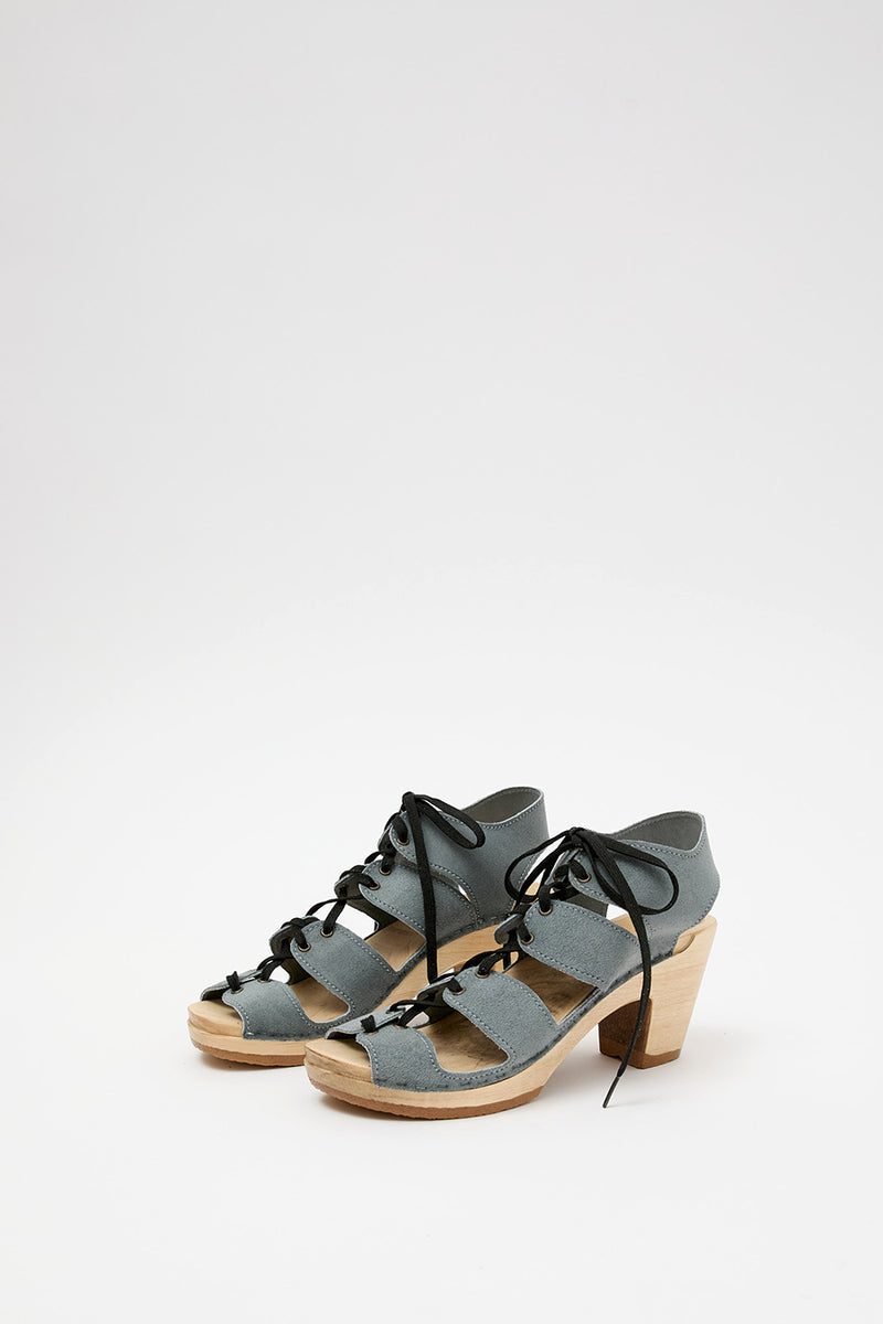 No.6 Corset Clog on High Heel in Alaska