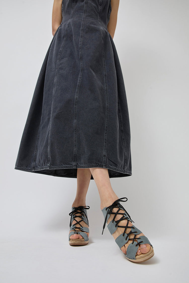 No.6 Corset Clog on High Heel in Alaska