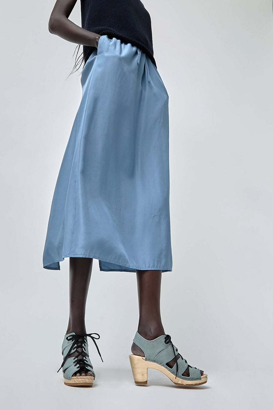 No.6 Corset Clog on High Heel in Alaska