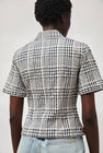 No.6 Eldridge Top in Navy and White Gingham