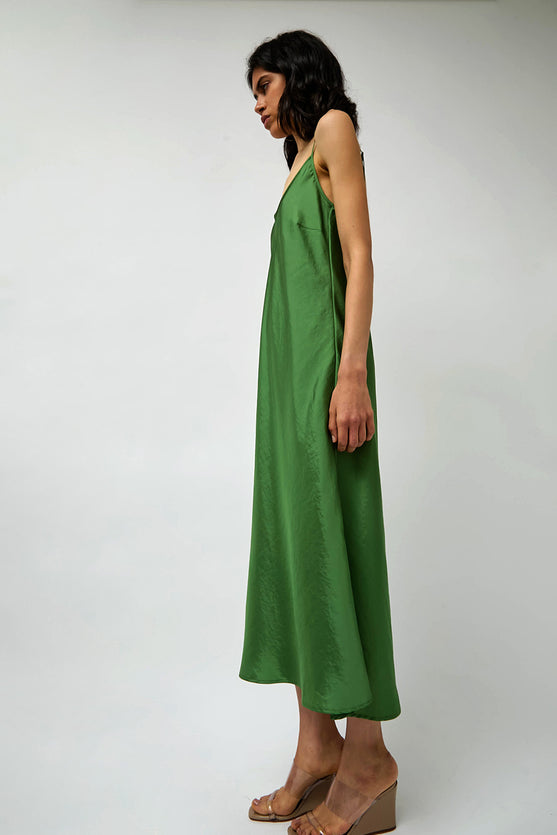 No.6 Elle Slip Dress in Grass Grass / L