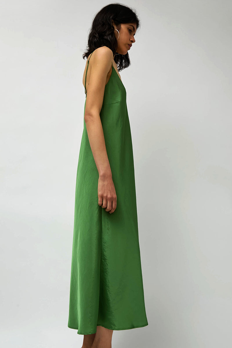 No.6 Elle Slip Dress in Grass Grass / L