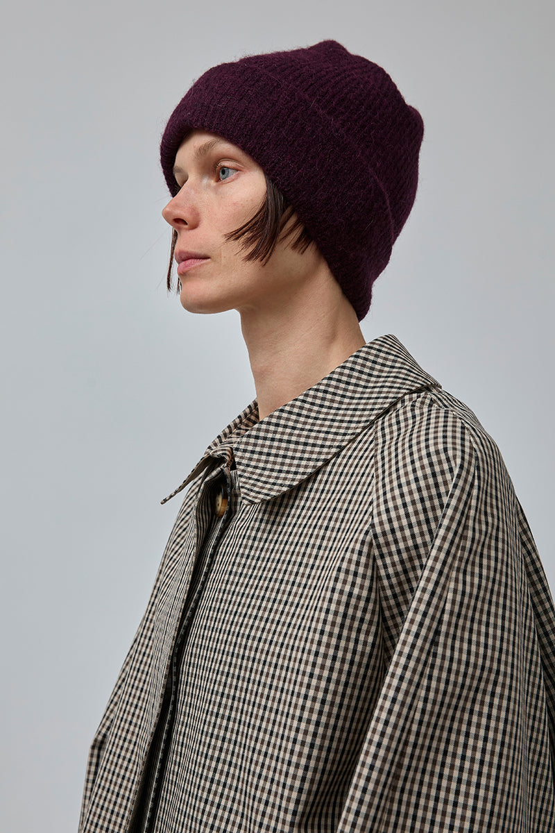 No.6 Knit Hat in Bordeaux