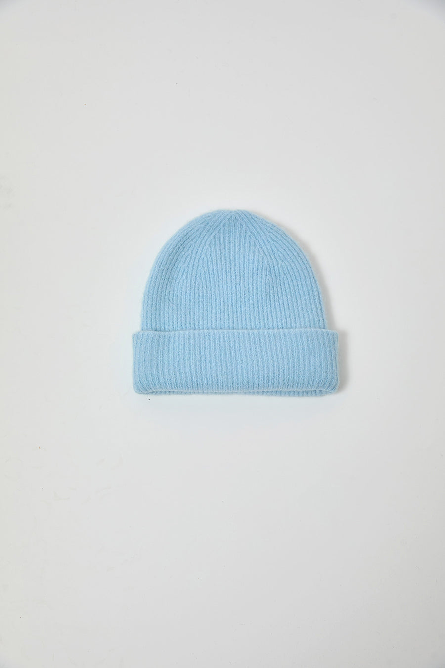 No6 Knit Hat in Ice Blue RESHOOT
