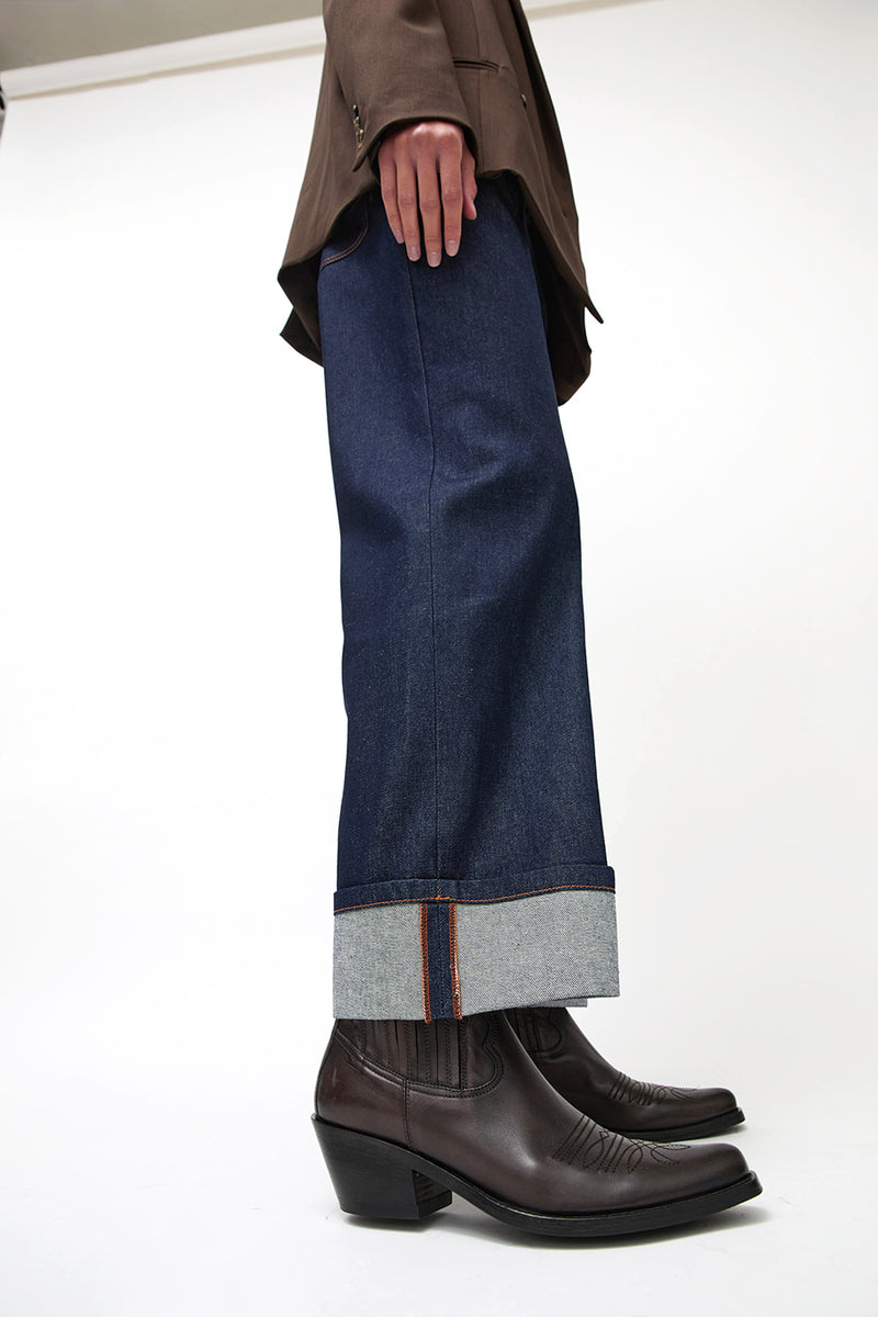 No.6 Low Western Boot in Espresso
