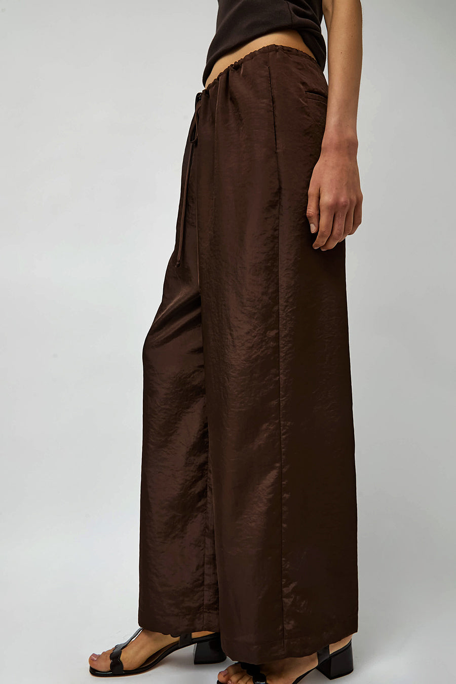 No.6 Mina Pant in Chocolate