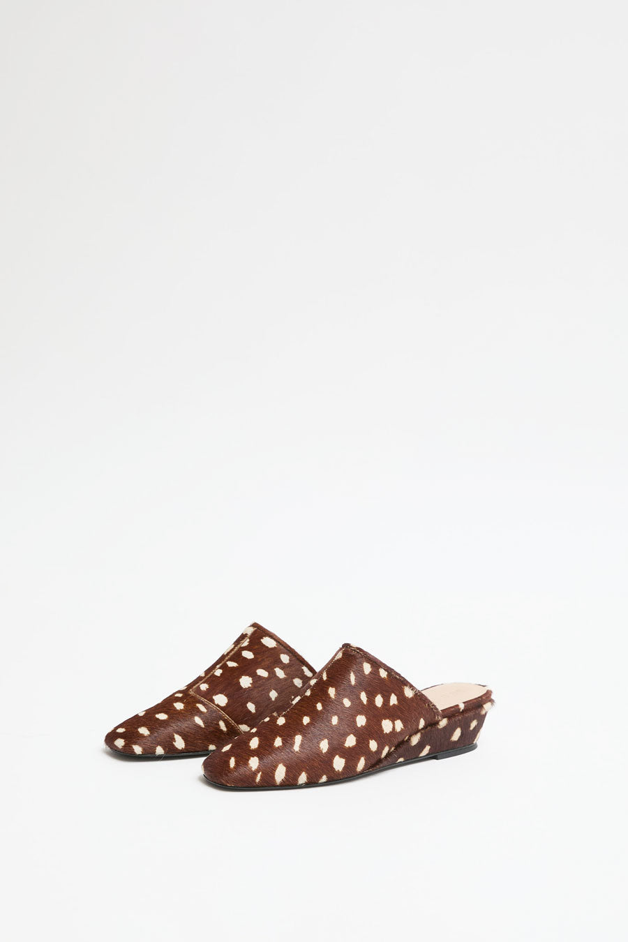 No.6 Neema Slide in Spotted Pony