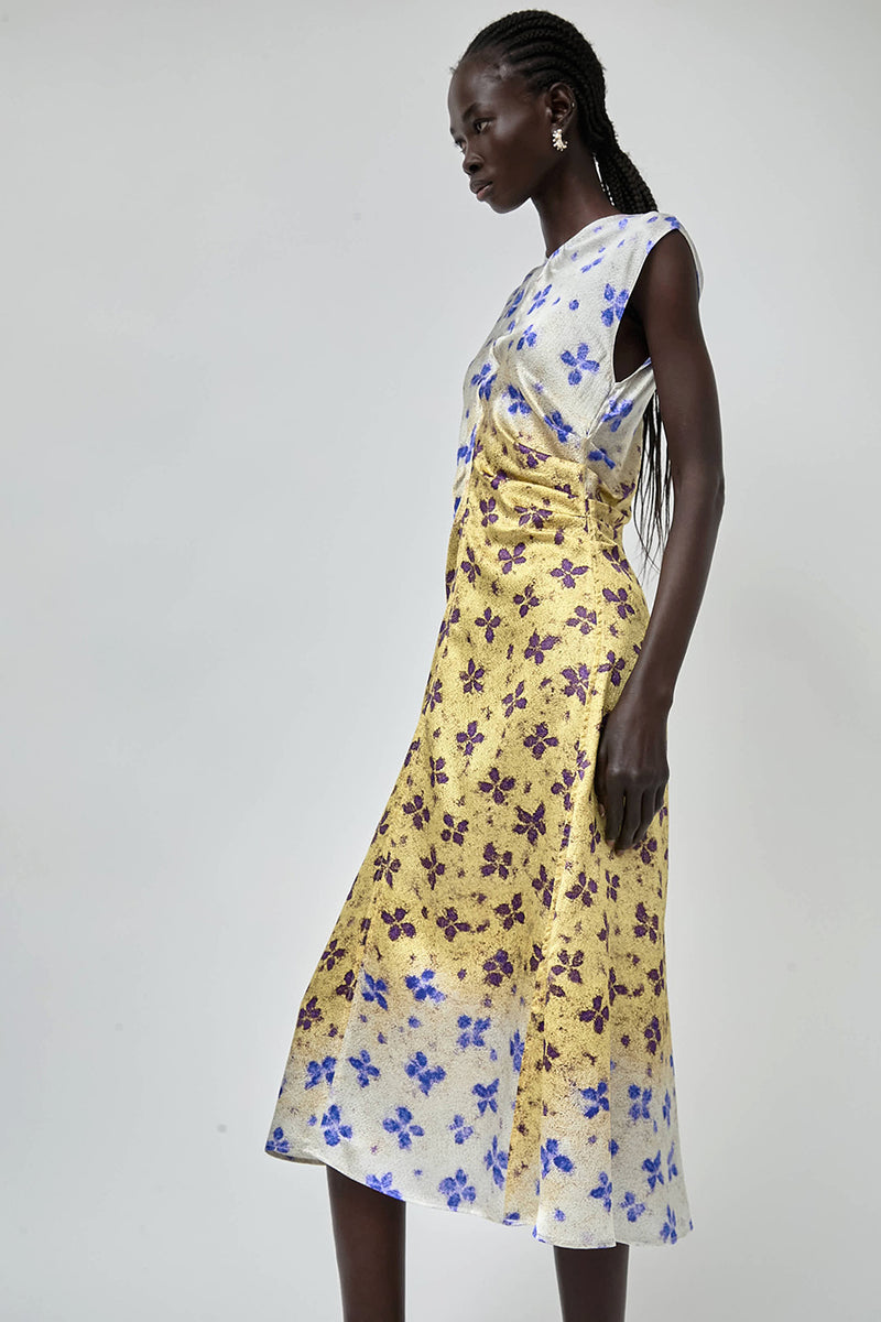No.6 Rochelle Dress in Dip Dye