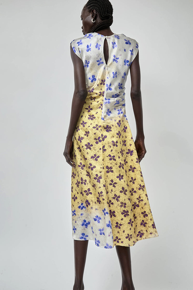 No.6 Rochelle Dress in Dip Dye