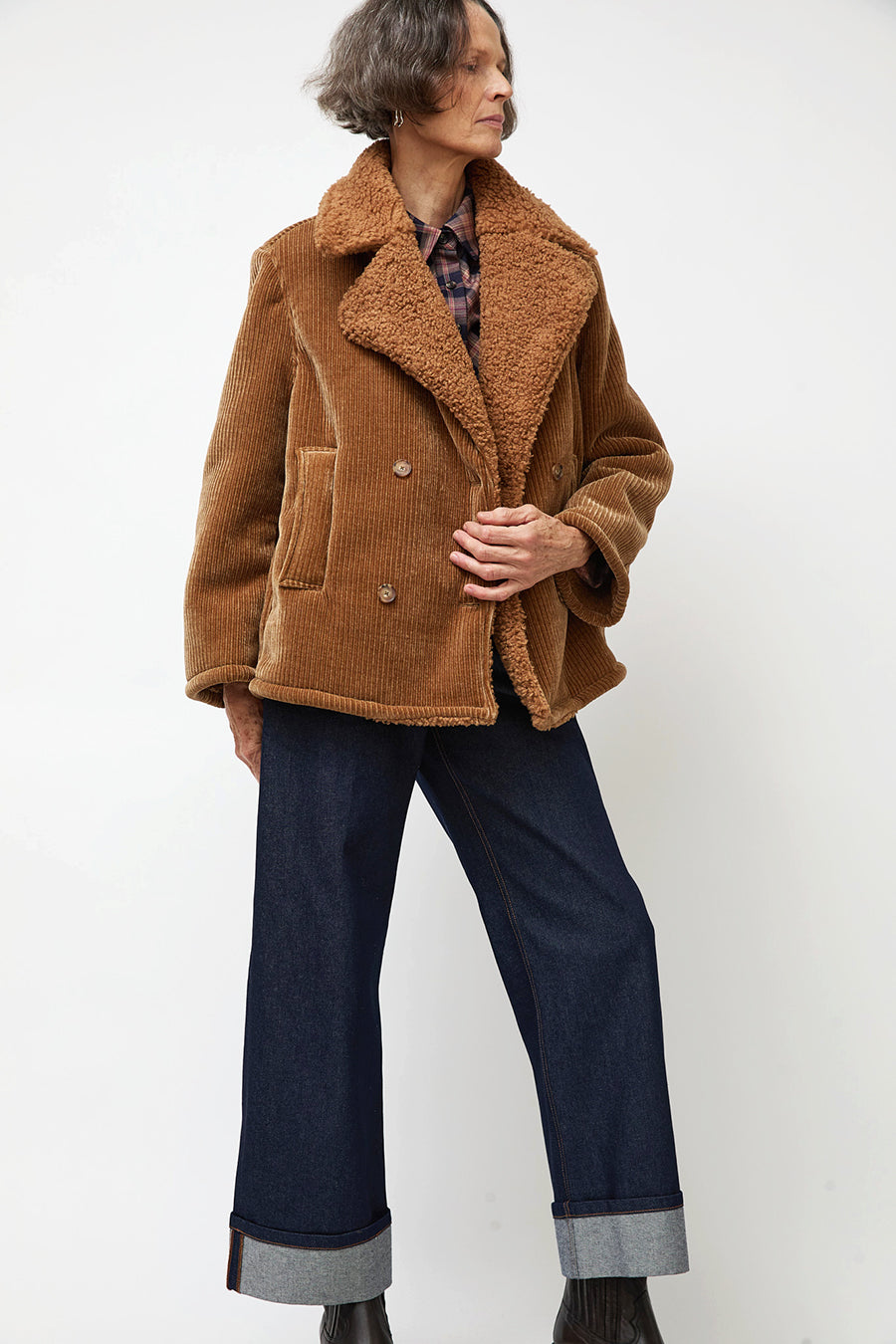 No.6 Shaye Coat in Camel